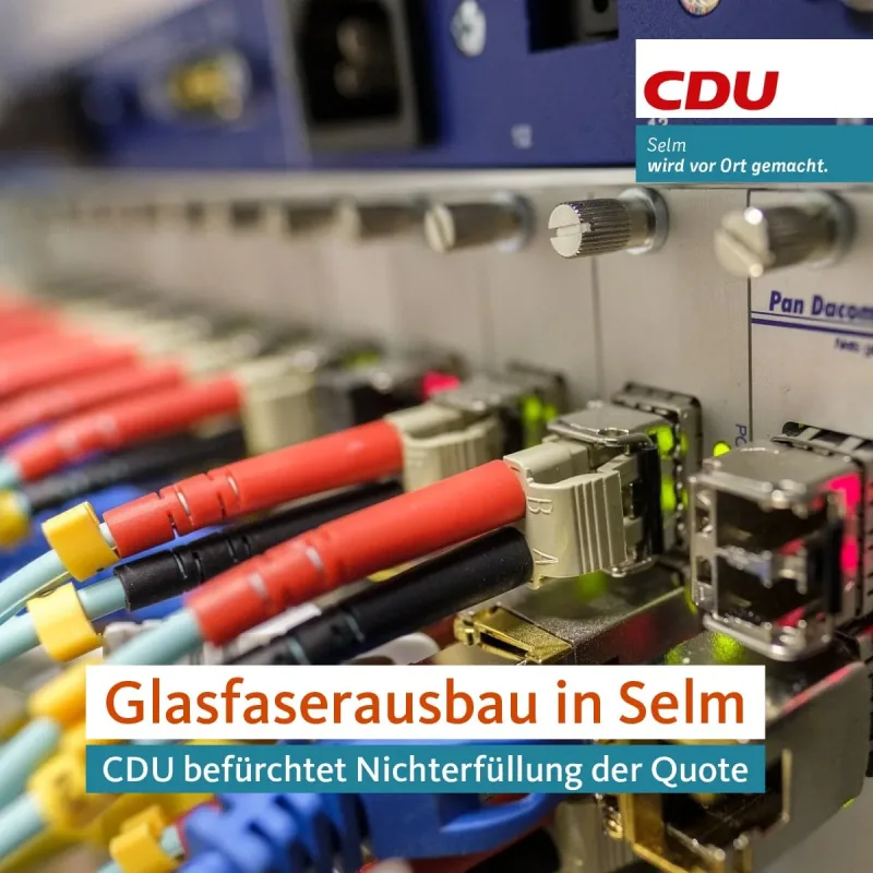 Glasfaserausbau in Selm