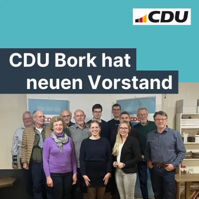 Annabell Vagedes bleibt Vorsitzende der Ortsunion Bork