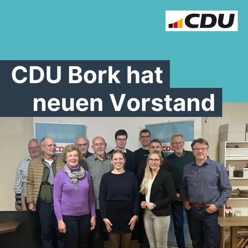 Annabell Vagedes bleibt Vorsitzende der Ortsunion Bork