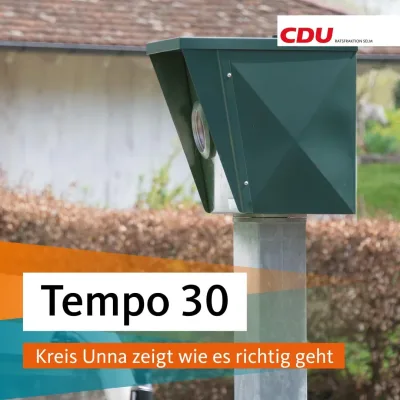 Temporeduzierung an der Olfener Straße: Kreis Unna zeigt wie es gehen kann