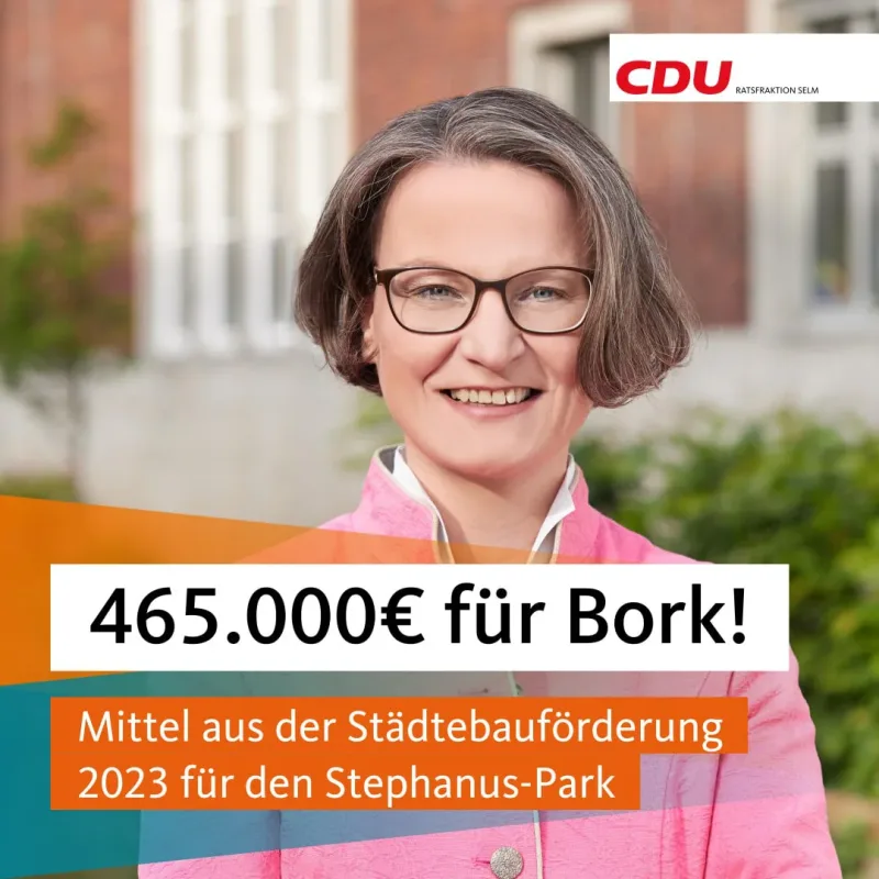 465.000 € für Stephanus-Park vom Land NRW