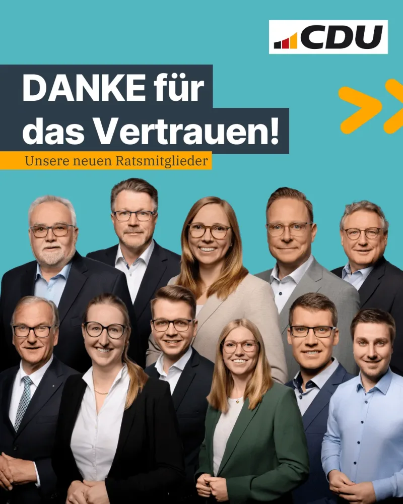 CDU Selm erzielt starkes Ergebnis bei der Kommunalwahl