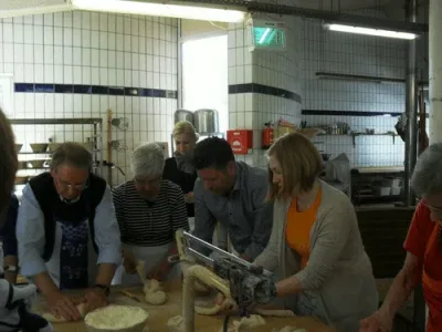 Besuch in der Bäckerei Langhammer
