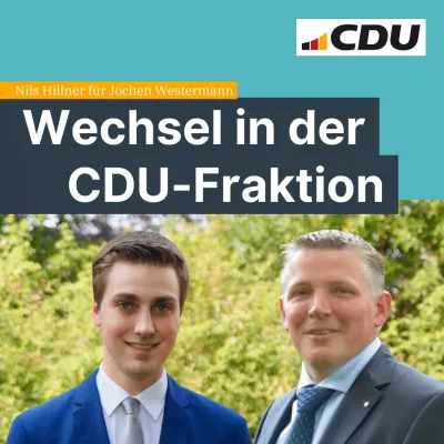 Personeller Wechsel in der CDU-Fraktion