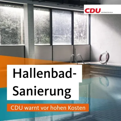Kosten für Hallenbadsanierung werden unterschätzt