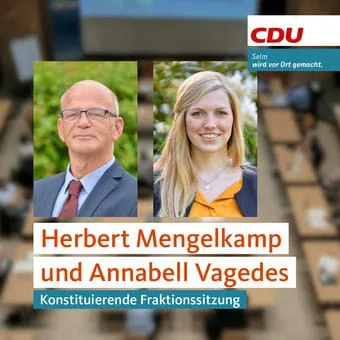 Konstituierung der CDU-Fraktion