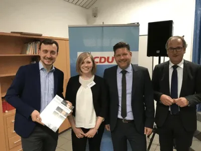 Großer Andrang bei Paul Ziemiak