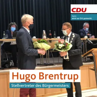 Hugo Brentrup ist Stellvertreter des Bürgermeisters
