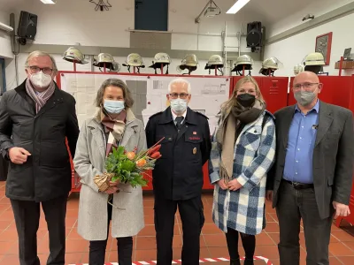 Ministerin Ina Scharrenbach besucht Löschgruppe Hassel