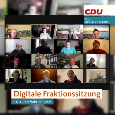 Digitale Fraktionssitzung