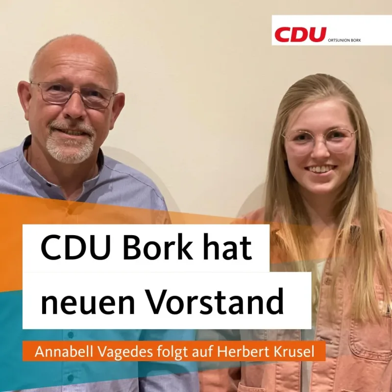 CDU Ortsunion Bork hat neuen Vorstand