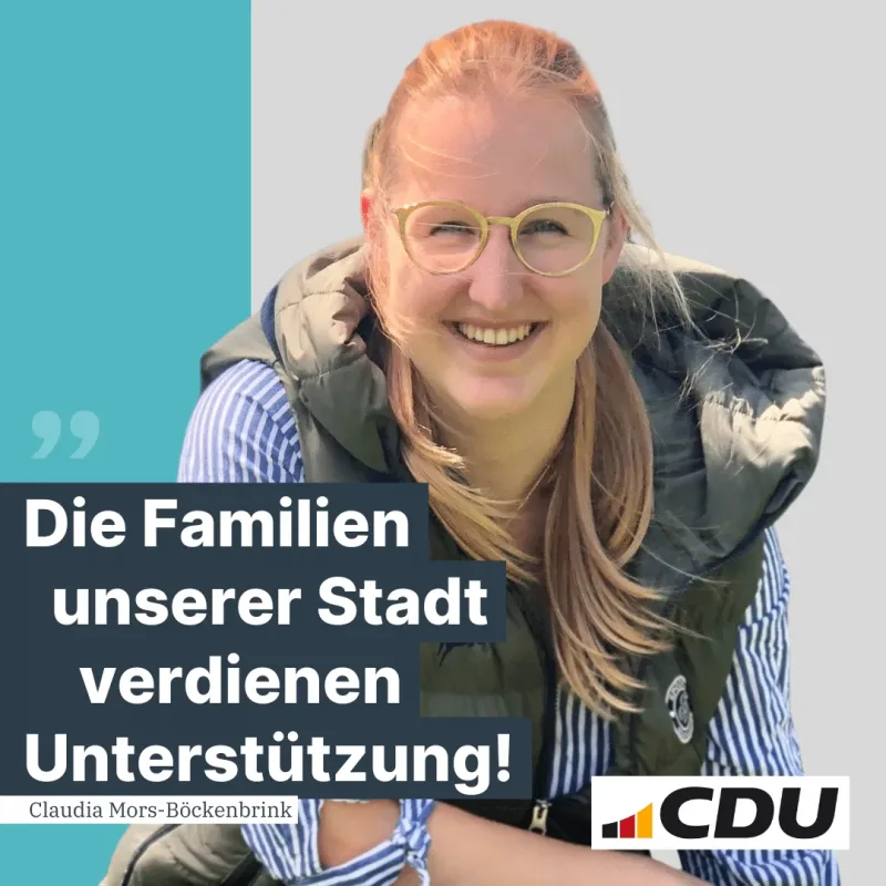 CDU-Fraktion gegen unverhältnismäßige Erhöhung der Elternbeiträge