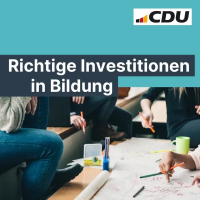 Richtige Investitionen in Bildung