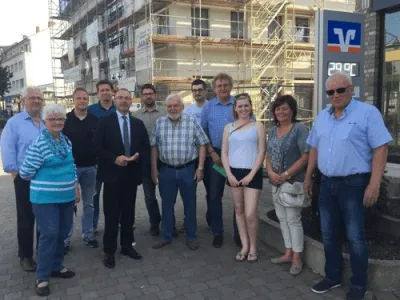CDU-vor-Ort-Termin auf der Kreisstraße